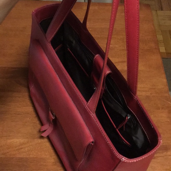 Large red tote bag - Picture 5 of 5